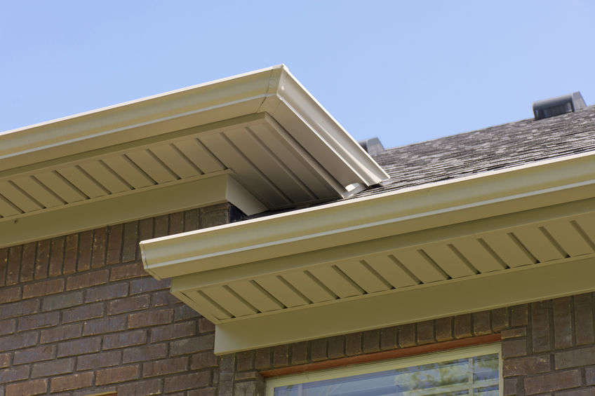 roofing contractors in Pensacola perform annual gutter maintenance tasks.